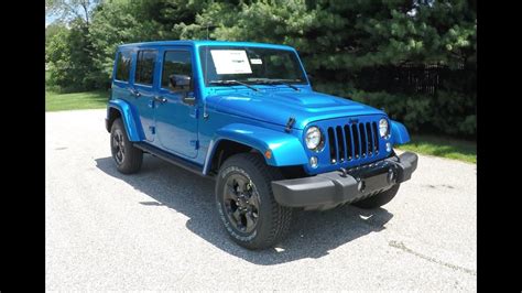 Jeep Wrangler Unlimited Blue