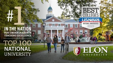 Elon named #1 National University for Teaching Excellence in new U.S ...