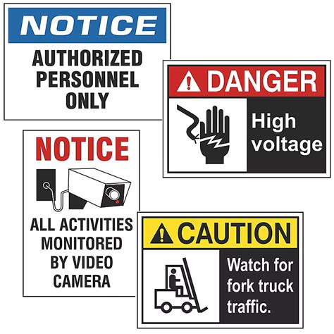 Workplace Signs, Workplace Safety Signs in Stock - Uline