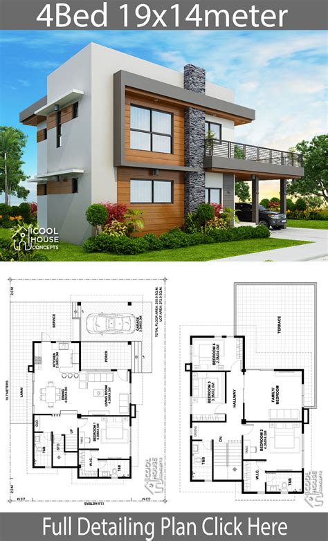 Modele Architecte Plan De Maison Moderne