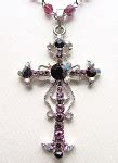 Lord's Prayer Chest Vintage Locket Necklace, Filigree Pendant w/ Inspirational Message