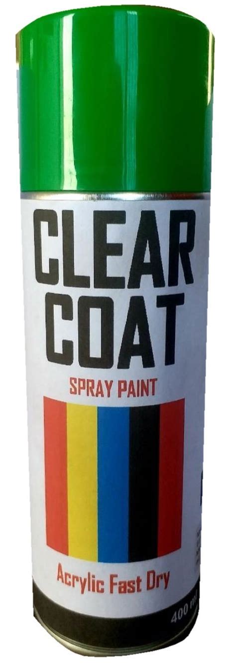 Green Clear Coat Spray Paint, For Metal, Packaging Type: Can, Rs 110 /can | ID: 23385005362
