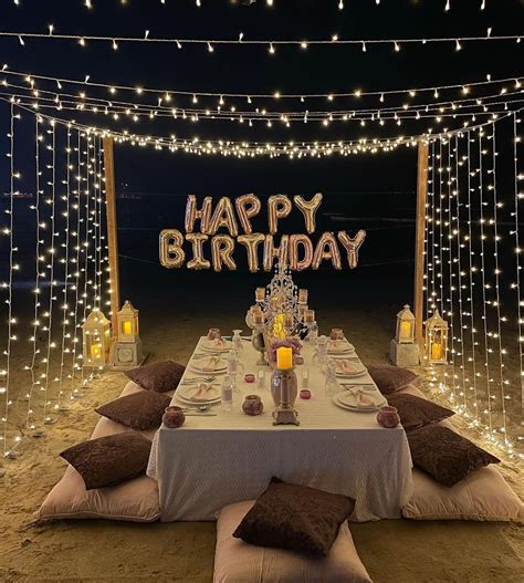 Terrace decoration ideas for Birthday | Birthday decorations, Surprise birthday decorations ...