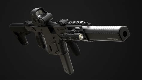 Kriss Vector Gen 2 Sub-D 3D model | CGTrader