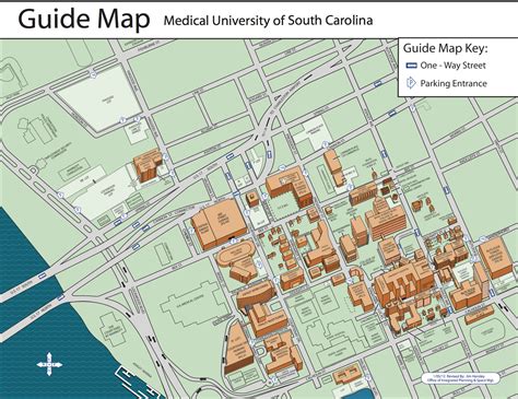 Medical University of South Carolina (MUSC) map | Medical university, University of south ...