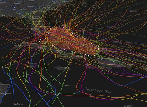 NOAA’s Historical Hurricane Tracks Tool