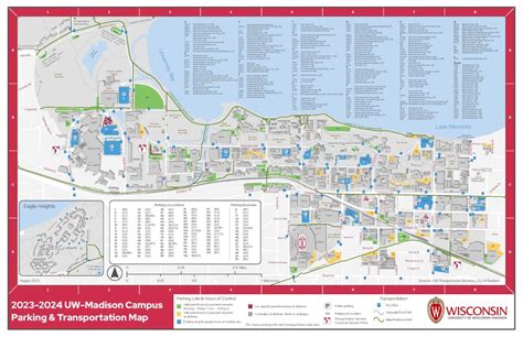 Uw Madison Campus Map Printable - Corina Charmaine