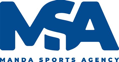 logo de l'agence MSA, manda sports agency