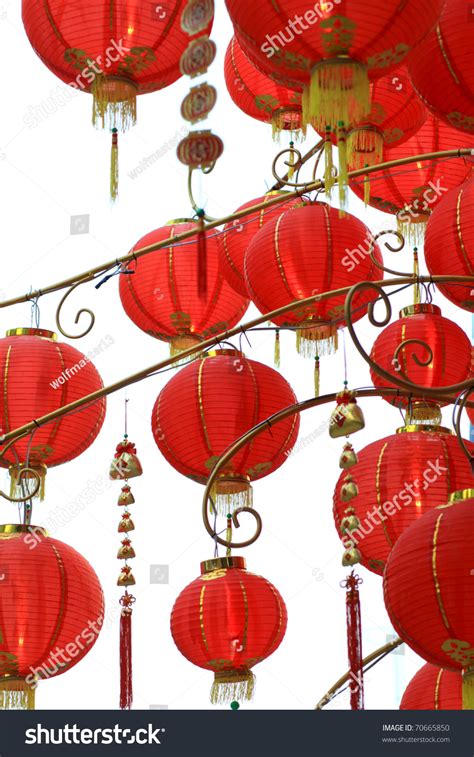 Red Chinese New Year Balloon Stock Photo 70665850 : Shutterstock