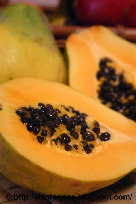 Samoa Food: Papaya, Pawpaw - Esi