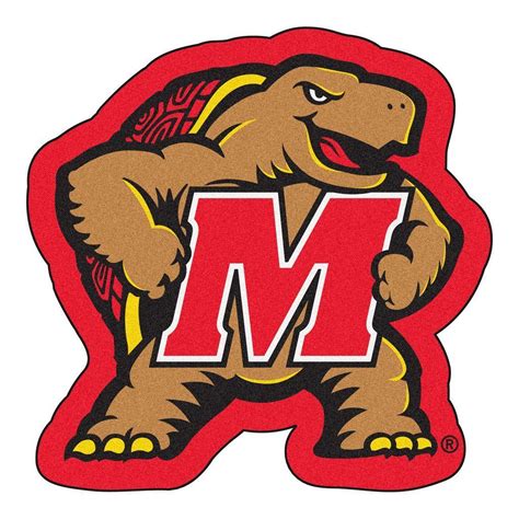 Maryland Terrapins Team Logo Accent Rug🔹Maryland Terrapins logos 🔹Great ...