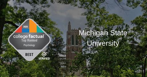 Michigan State Ranks #1 for Best Schools for Psychology in Michigan in ...