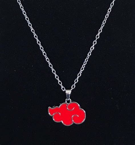 Naruto Anime Akatsuki Necklace in 2021 | Anime jewelry, Anime ...