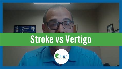 Am I Suffering From a Stroke or Vertigo? Vertigo Symptoms vs Stroke Symptoms - YouTube