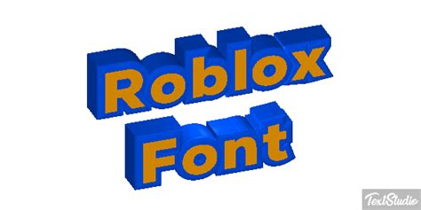 Roblox Font Font Animated GIF Logo Designs