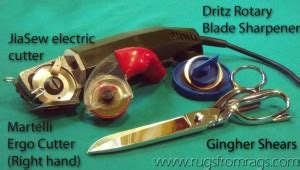 Tools for cutting textiles