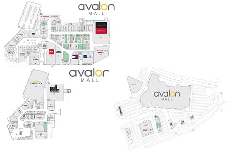 Avalon Mall Map