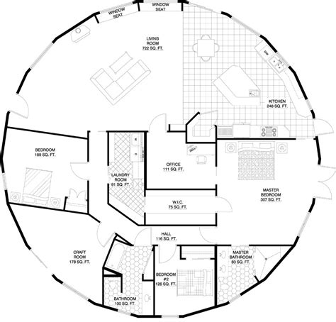 Exploring The Benefits Of Round House Floor Plans - House Plans