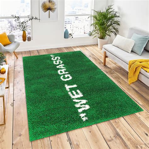 Wet Grass Patterned Rug Wet Grass Rug Wet Grass 3D | Etsy