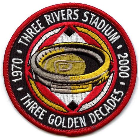 2000 Pittsburgh Pirates Three Rivers Stadium 30th Anniversary Official Patch | Three rivers ...