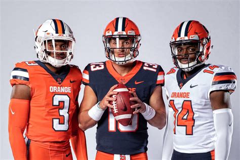 Syracuse Orange football unveils new Nike uniforms for 2019 - Troy ...