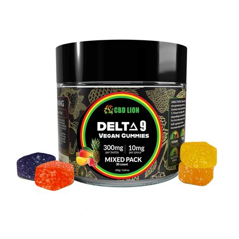 Delta 9 Gummies | 100mg/300mg - CBD LION