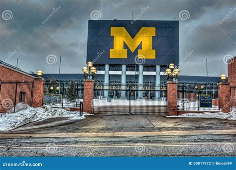 Michigan Stadium - The Big House Editorial Image | CartoonDealer.com ...