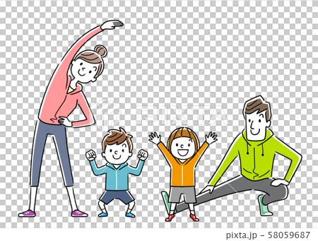 Illustration material: exercise, sport,... - Stock Illustration ...