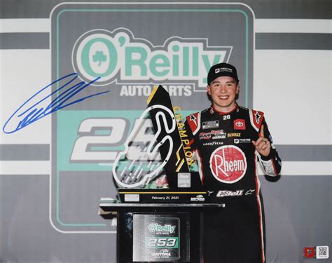 Christopher Bell Signed NASCAR 2021 Daytona Road Course Win Exclusive ...