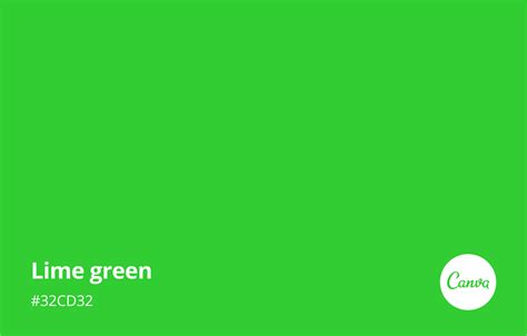 Lime Green Meaning, Combinations and Hex Code - Canva Colors