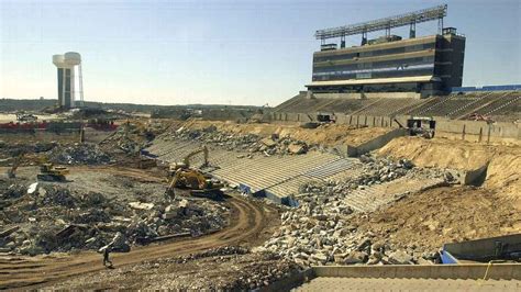 Foxboro Stadium was officially demolished 15 years ago today