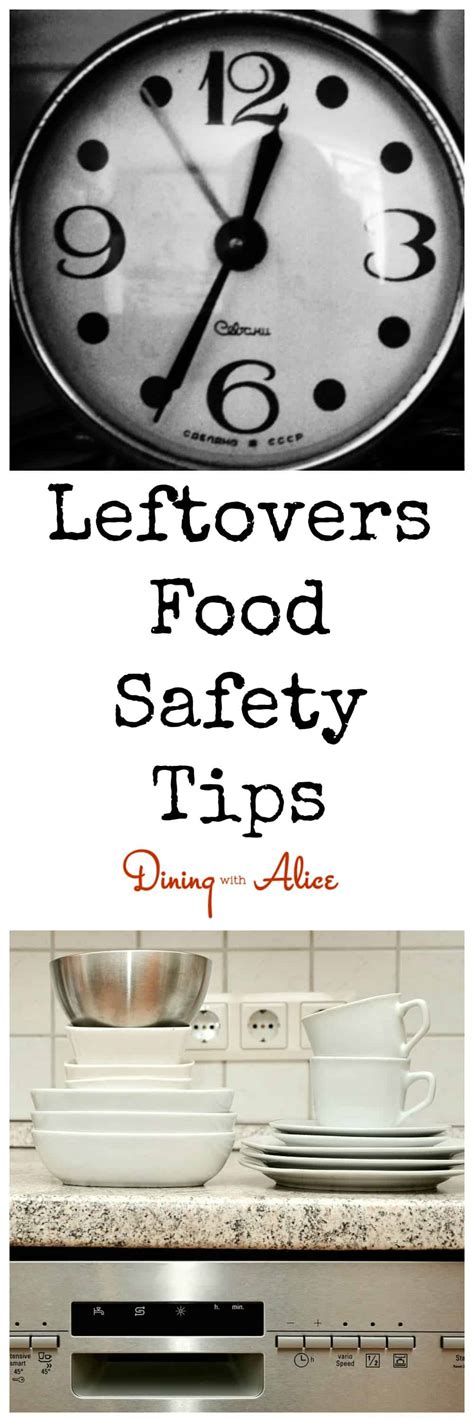 Leftovers Food Safety - Dining with Alice