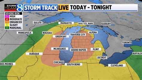 Storms push swiftly through West Michigan | WOODTV.com