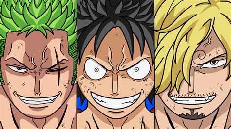 One Piece Zoro Sanji Luffy