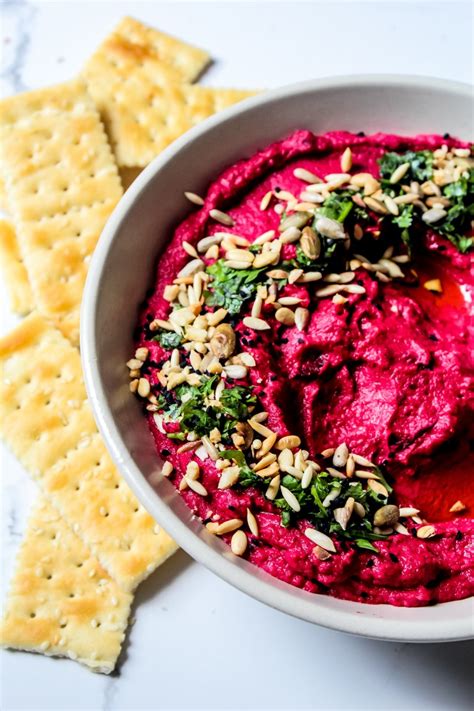 Beetroot Hummus (recipe and video!) - The Twin Cooking Project by ...