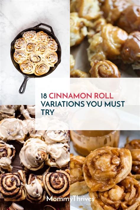 18 Cinnamon Roll Recipes And Variations - MommyThrives