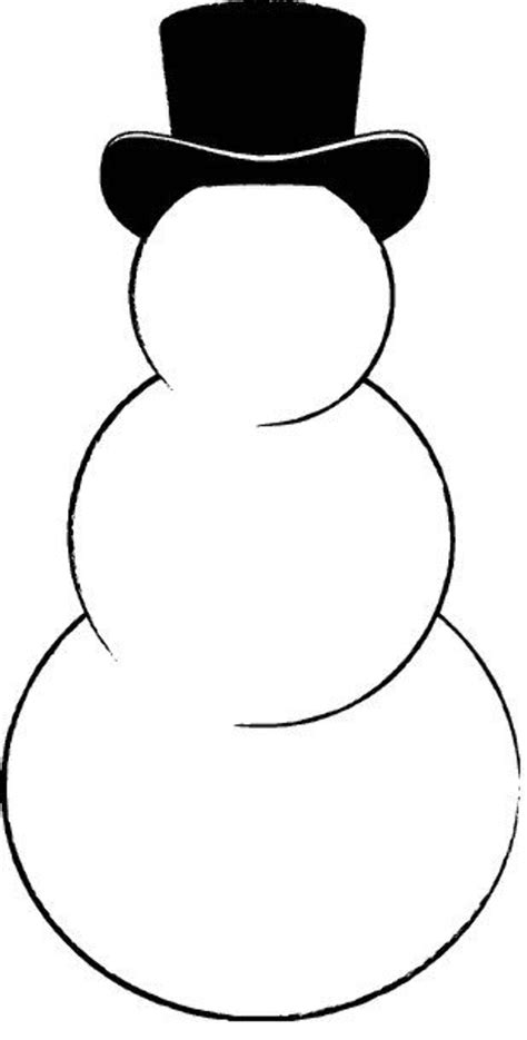 Printable Snowman Clipart - Printable Word Searches