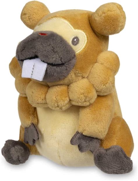 Pokemon 5 Inch Sitting Cuties Plush - Bidoof - Walmart.com