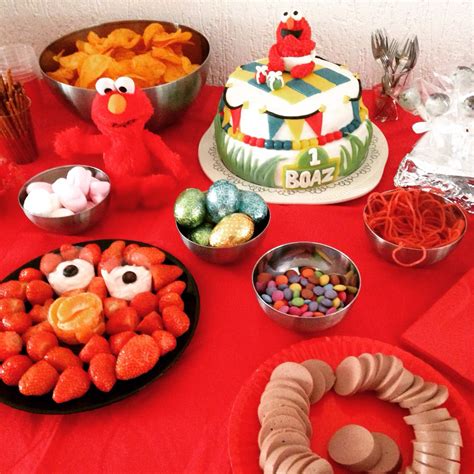 Sesame Street Elmo Birthday Party