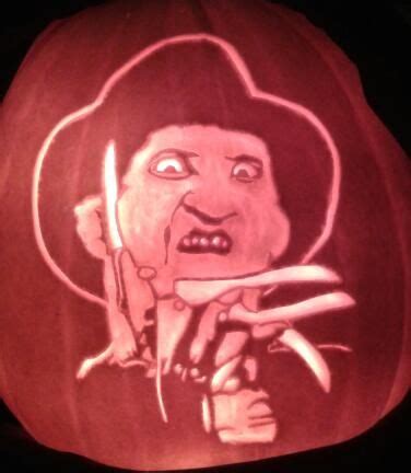 Freddy Krueger Pumpkin carved by Jason Burns | Pumpkin carving, Carving ...