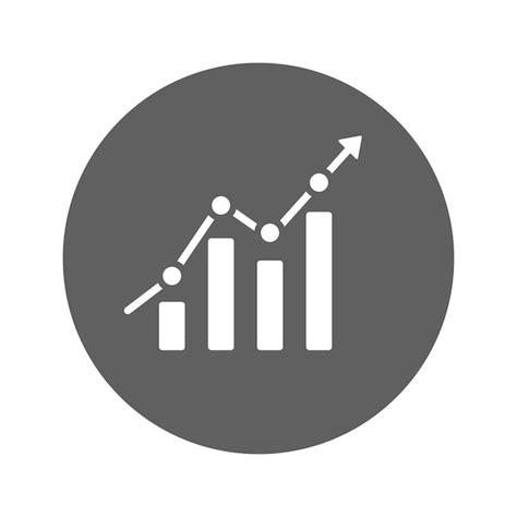 Premium Vector | Cumulative graph icon design