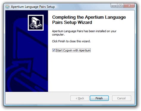 Apertium guide for Windows users - Apertium