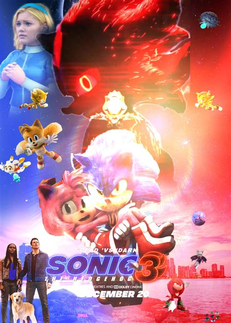 Sonic Movie 3 Fan made Poster by lolthd on DeviantArt