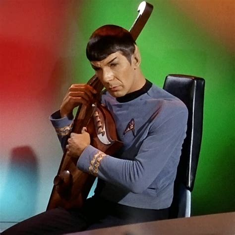 Image - Spock plays Vulcan lute.jpg | Memory Beta, non-canon Star Trek Wiki | Fandom powered by ...