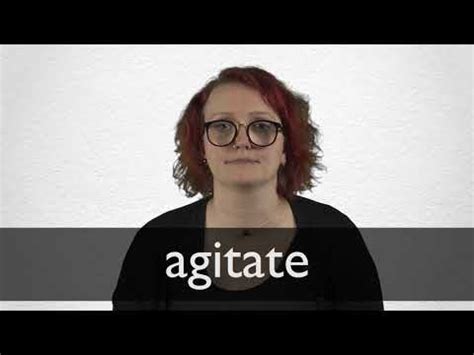 AGITATE Synonyms | Collins English Thesaurus