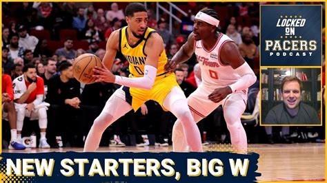 Why the Indiana Pacers changed their starting lineup + how it helped them beat Houston Rockets ...