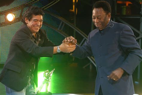 Maradona And Pele