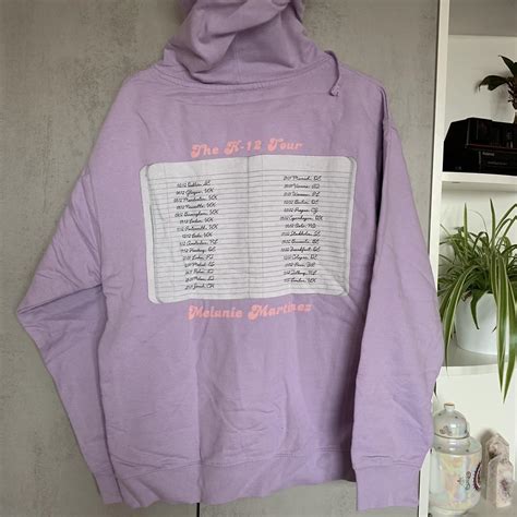 melanie martinez k-12 tour hoodie ♡ new and hardly... - Depop