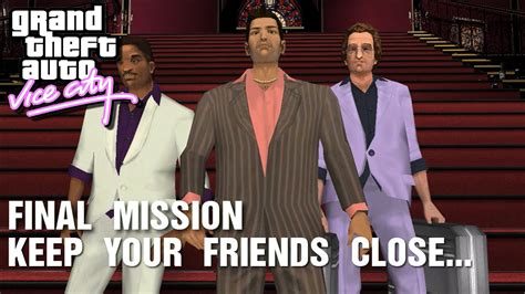 GTA: Vice City - Final Mission & Credits - Keep Your Friends Close... - YouTube