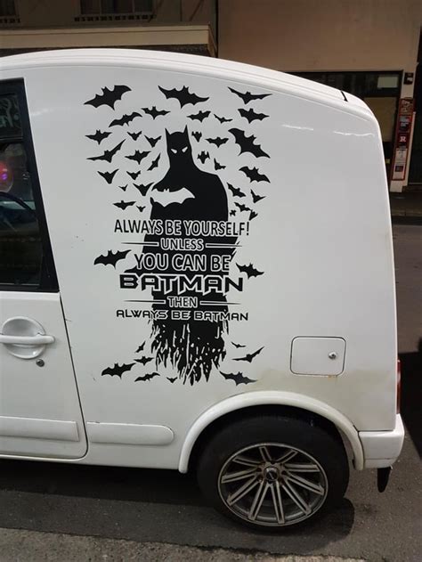 A cool car decal : r/batman